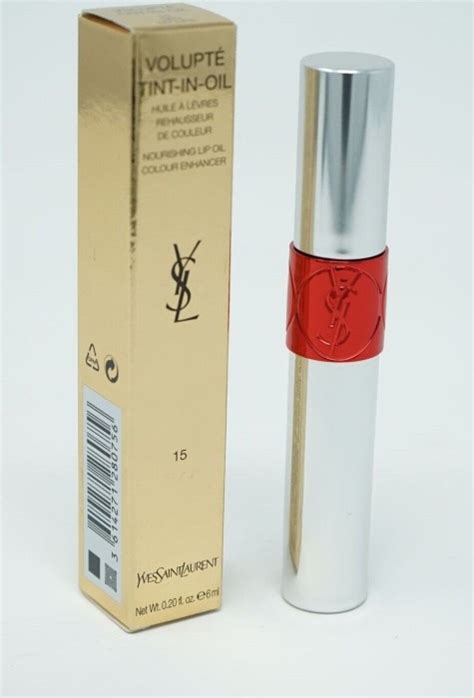 yves saint laurent volupté tint-in-oil 15 red my lips lipgloss|Ysl / Volupte Tint In Oil Nourishing Lip Oil Colour .